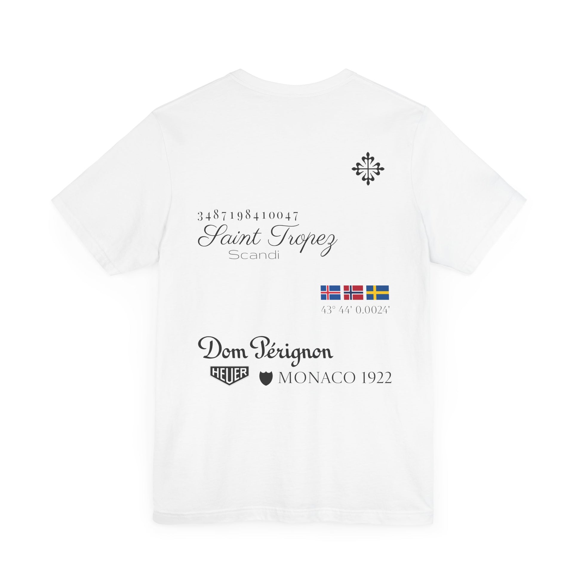 T-shirt with unique back print