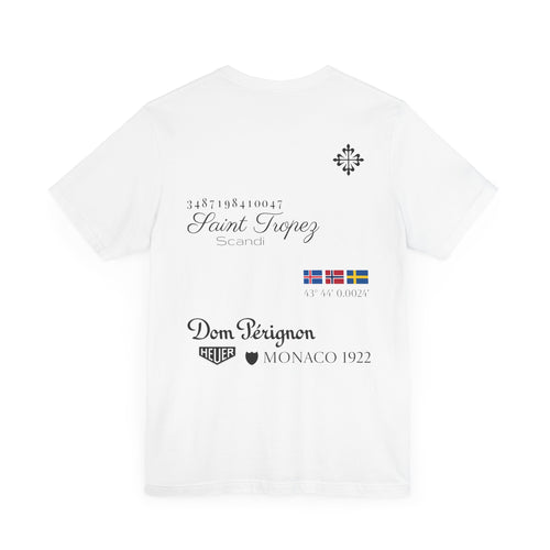 T-shirt with unique back print